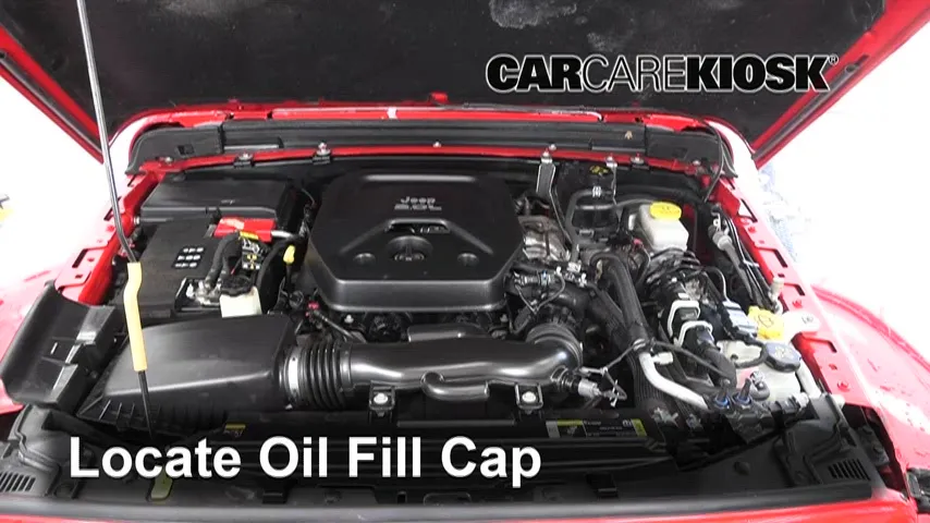 2021 Jeep Wrangler Unlimited Sahara 2.0L 4 Cyl. Turbo Aceite